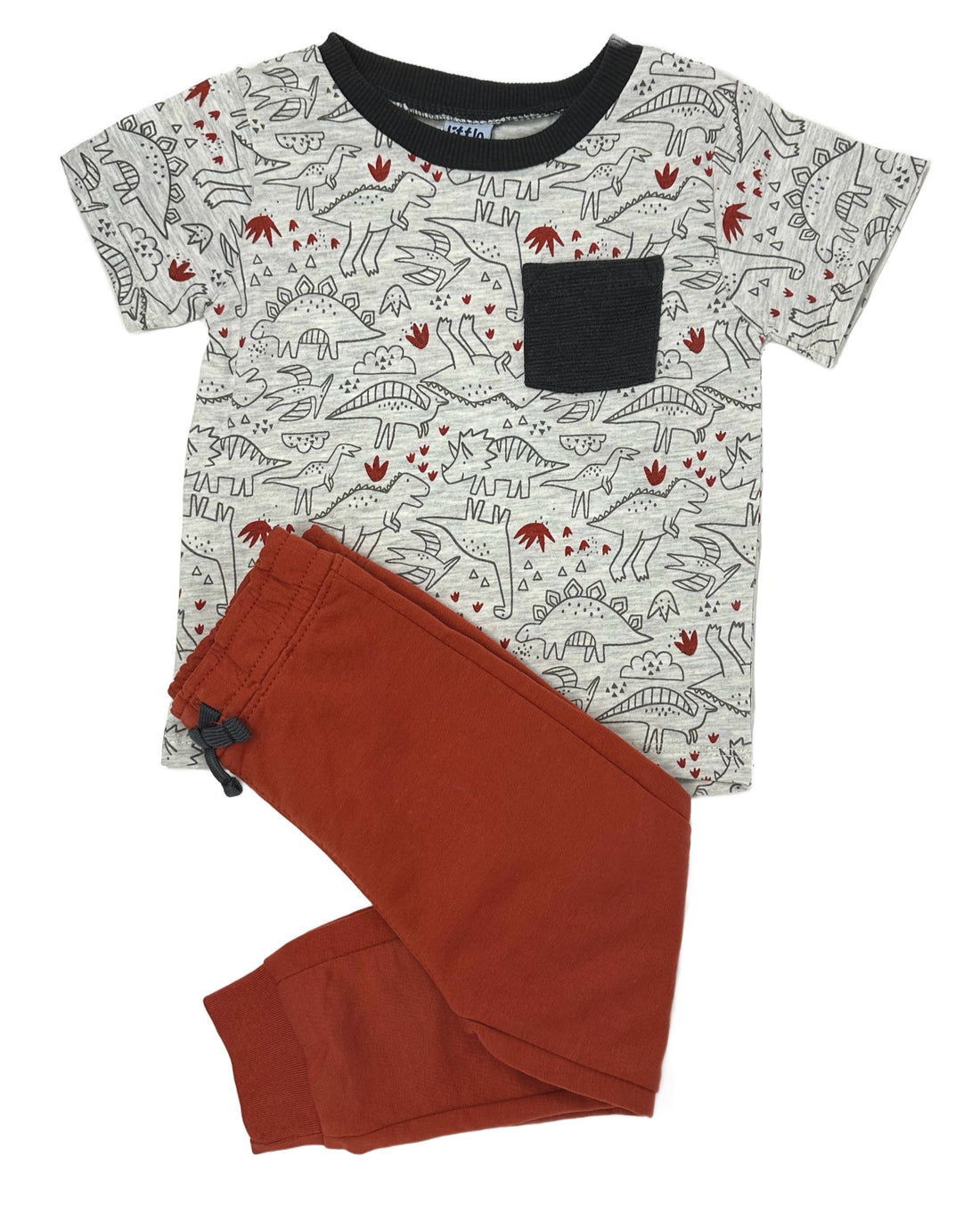 "Little Dino" T-Shirt Set