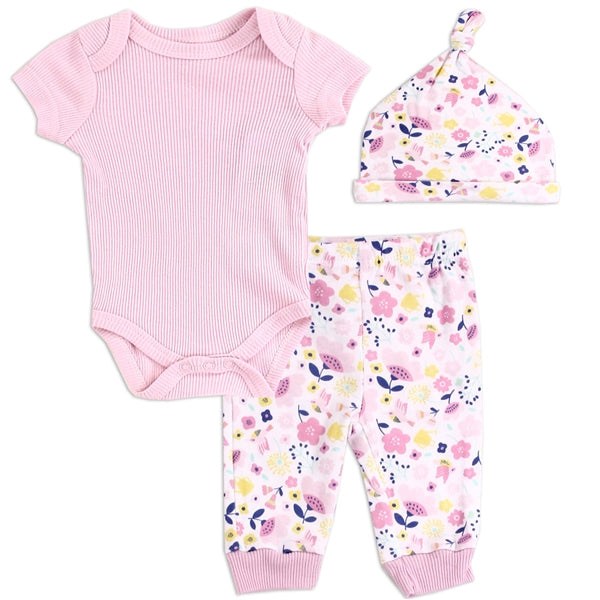 "Lovely Flowers" Onesie Set